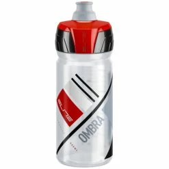 Bidon Elite Ombra Transparent 550 Ml - Rouge