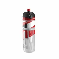 Bidon Elite Super Jossanova Racing 750 Ml - Rouge Transparent