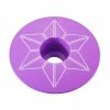 Bouchon De Potence Supacaz Star Capz Thermolaqué 31,8mm - Violet