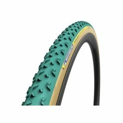 Boyau Michelin Power Cyclocross Mud 700x33C - Vert/Beige