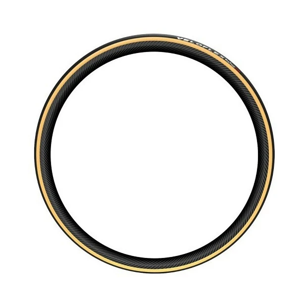 Boyau Triathlon/Contre-la-Montre Veloflex Record 700x23 Noir/Beige – Image 2