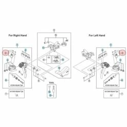 Capot Frontal Manette Shimano Tiagra ST-4600