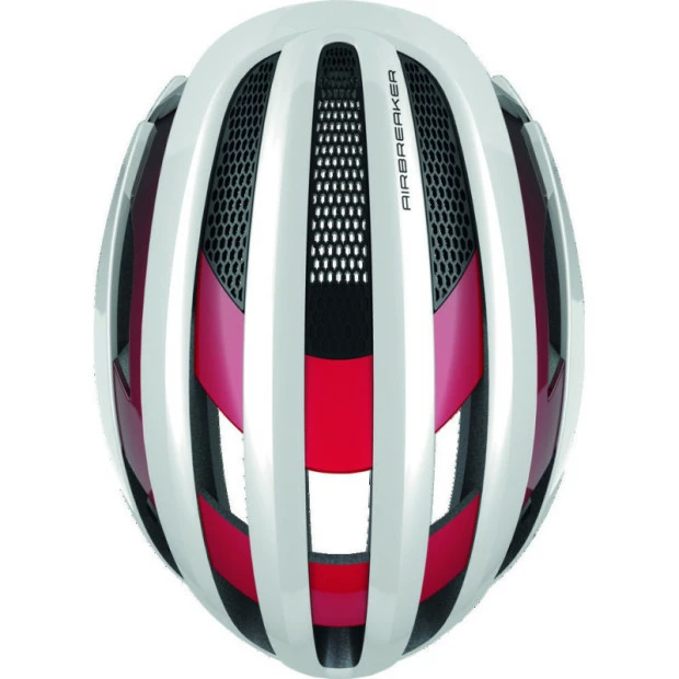 Casque Abus Air Breaker - Blanc-Rouge – Image 4
