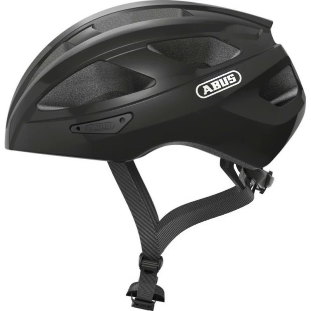 Casque Abus Macator - Noir Velouté Brillant