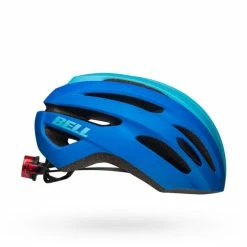 Casque Route Bell Avenue LED Bleu Mat