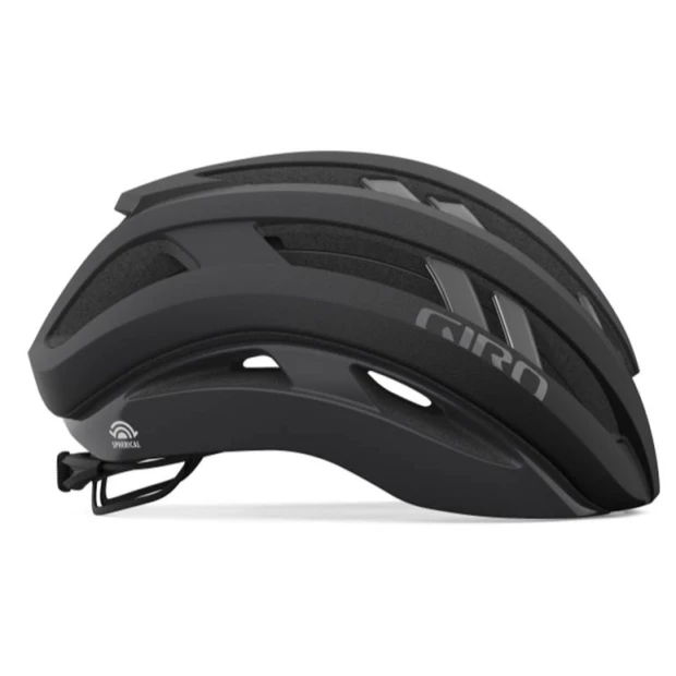 Casque Route Giro Aries Spherical Noir Mat – Image 2