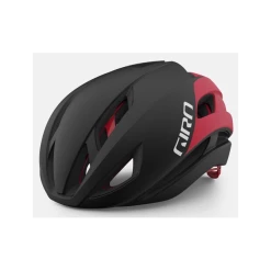 Casque Route Giro Eclipse Spherical Noir/Blanc/Rouge