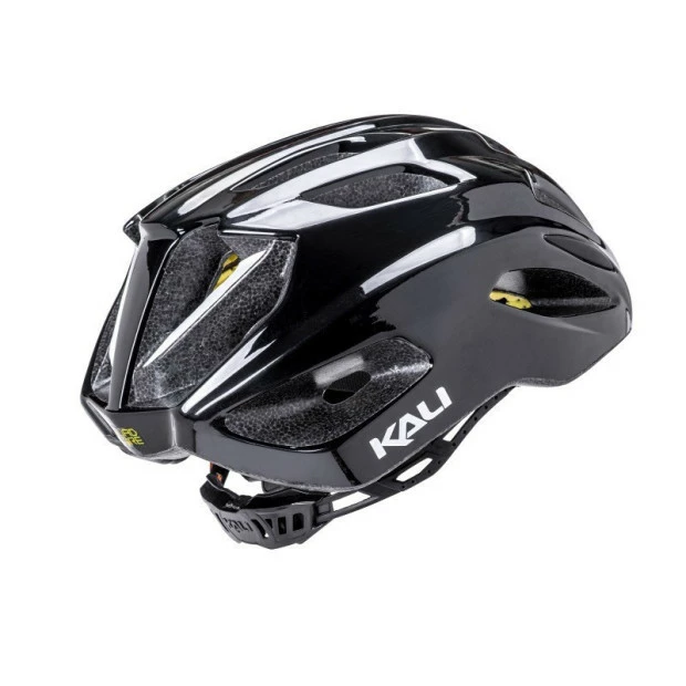 Casque Route Kali Prime Noir Brillant – Image 2