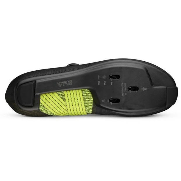 Chaussures Route Fizik Vento Stabilita Carbon Noir/Jaune – Image 7