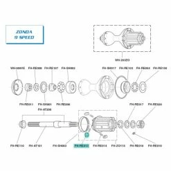 Campagnolo® Cliquet Campagnolo FH-RE013 - [x 1]