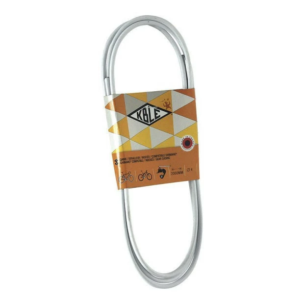 Gaine De Dérailleur Arrière Transfil Index 2000 Mm Blanche Ø 4mm