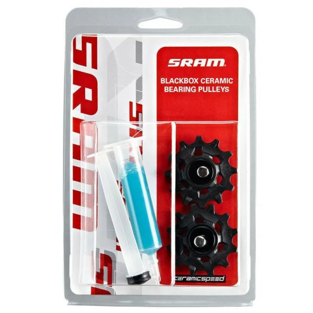 Galets De Dérailleurs SRAM Roulement Céramique BlackBox Pulleys XX1 X-Sync 11-vit – Image 2
