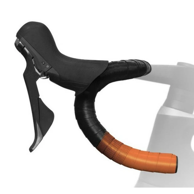 Guidoline Fizik Vento Microtex Tacky Bicolore - 2 Mm - Noir-Orange – Image 2