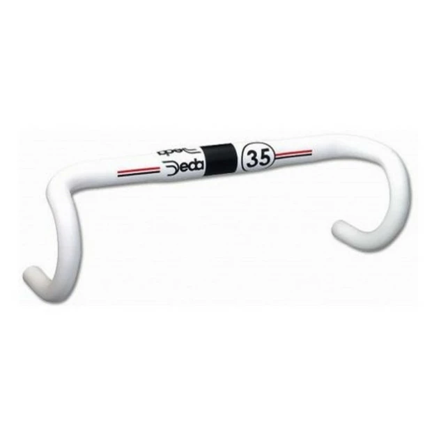 Deda-elementi Guidon Deda Elementi 35 Carbone - 44 Cm - Blanc