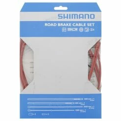 Kit Câblerie Frein Route PTFE Shimano - Rouge