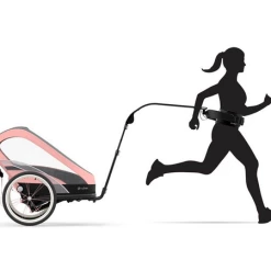 KIT DE COURSE MAINS LIBRES CYBEX ZENO - [Noir]