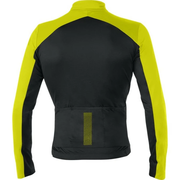 Maillot Hiver Mavic Cosmic Thermo Noir/Jaune – Image 2