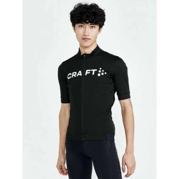 Maillot Homme Craft Essence Noir/Blanc – Image 2