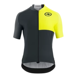 Maillot Route Assos Mille GT C2 EVO Stahlstern Noir/Jaune