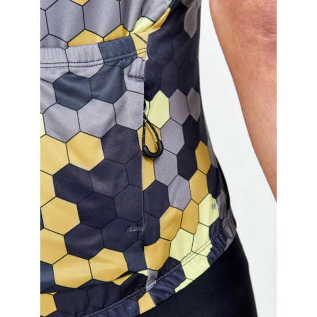 Maillot Route Homme Craft Advanced Endur Graphic Multicolore Gris – Image 4