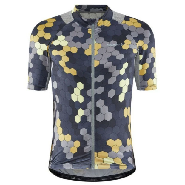 Maillot Route Homme Craft Advanced Endur Graphic Multicolore Gris