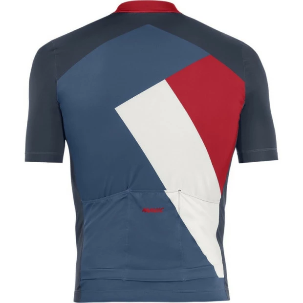 Maillot Route Mavic Ksyrium Bleu Marine/Rouge – Image 2