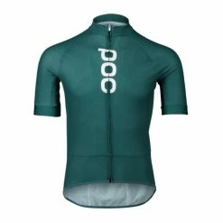 Maillot Route POC Essential Road Logo Bleu Dioptase