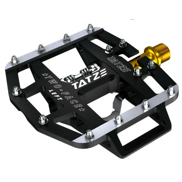 Pédales Automatiques Tatze Two Face Axe Titane – Image 2