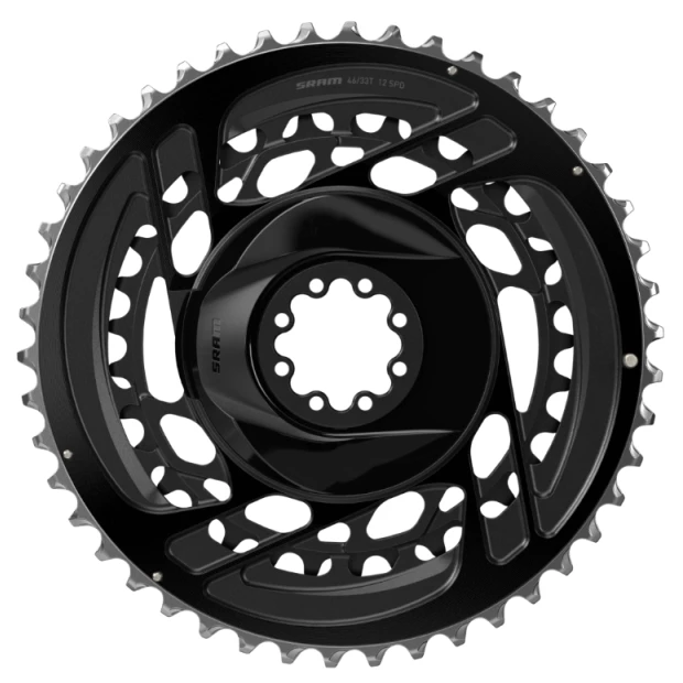 Plateau Double SRAM Force D2 2X 46-33 D 12 V Direct Mount - Noir