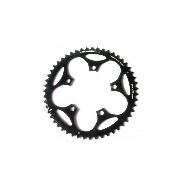 Plateau Stronglight Dural Al 5083 Noir (Shimano) 110 Mm - 9/10 V