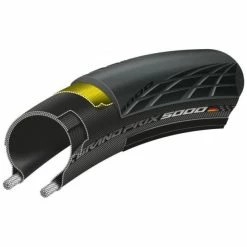 Pneu Continental GP 5000 Tubeless - Noir - 700*25