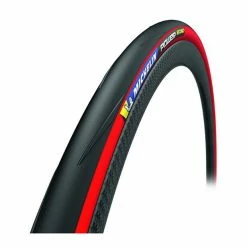 Pneu Michelin Power Road - Souple - Tube Type - 700x25C (25-622) - Noir-Rouge