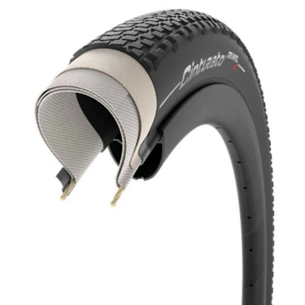 Pneu Pirelli Cinturato Gravel Hard TLR 700x35C Classic – Image 3