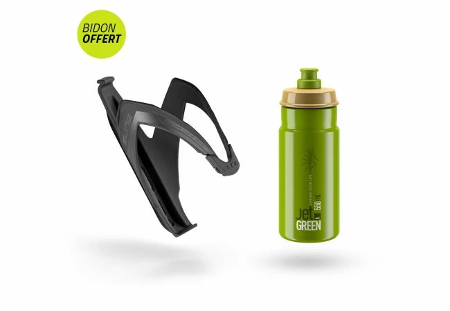 Porte Bidon Elite Noir + Bidon Elite 550 ML Offert – Image 2
