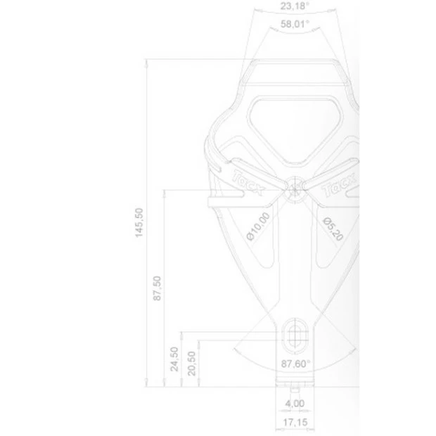 Porte-bidon Tacx Deva - Bleu FoncéT6154.05 – Image 2
