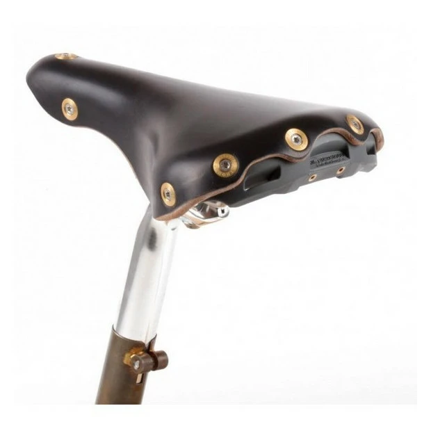 Selle Berthoud Agnel Cuir - Noir - – Image 2