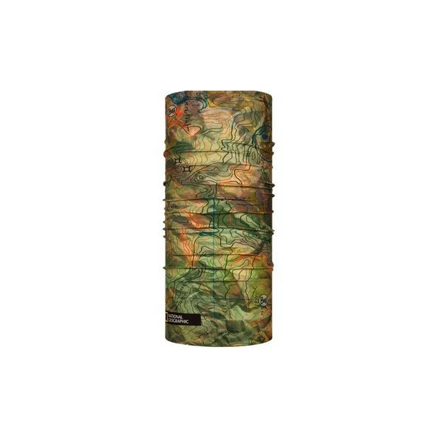 Tour De Cou Buff Original - National Geographic - Anawhakata Vert Khaki