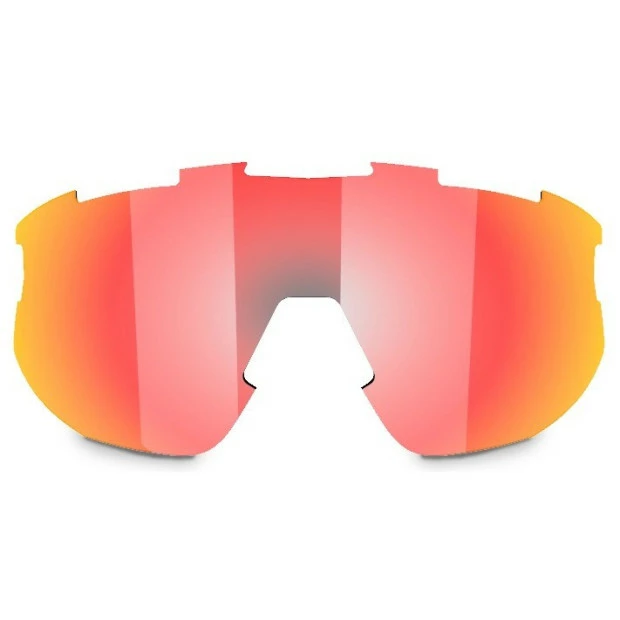 Verres De Rechange Bliz Fusion/Matrix Rouge Multi Fumé