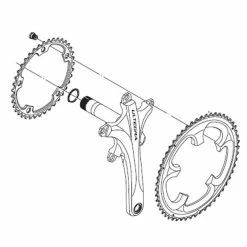 Visserie Pédalier Shimano 7900 / 6700